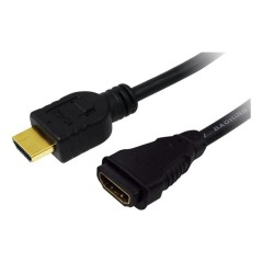 LogiLink HDMI cable, A/M to A/F, 4K/30 (CH0056)